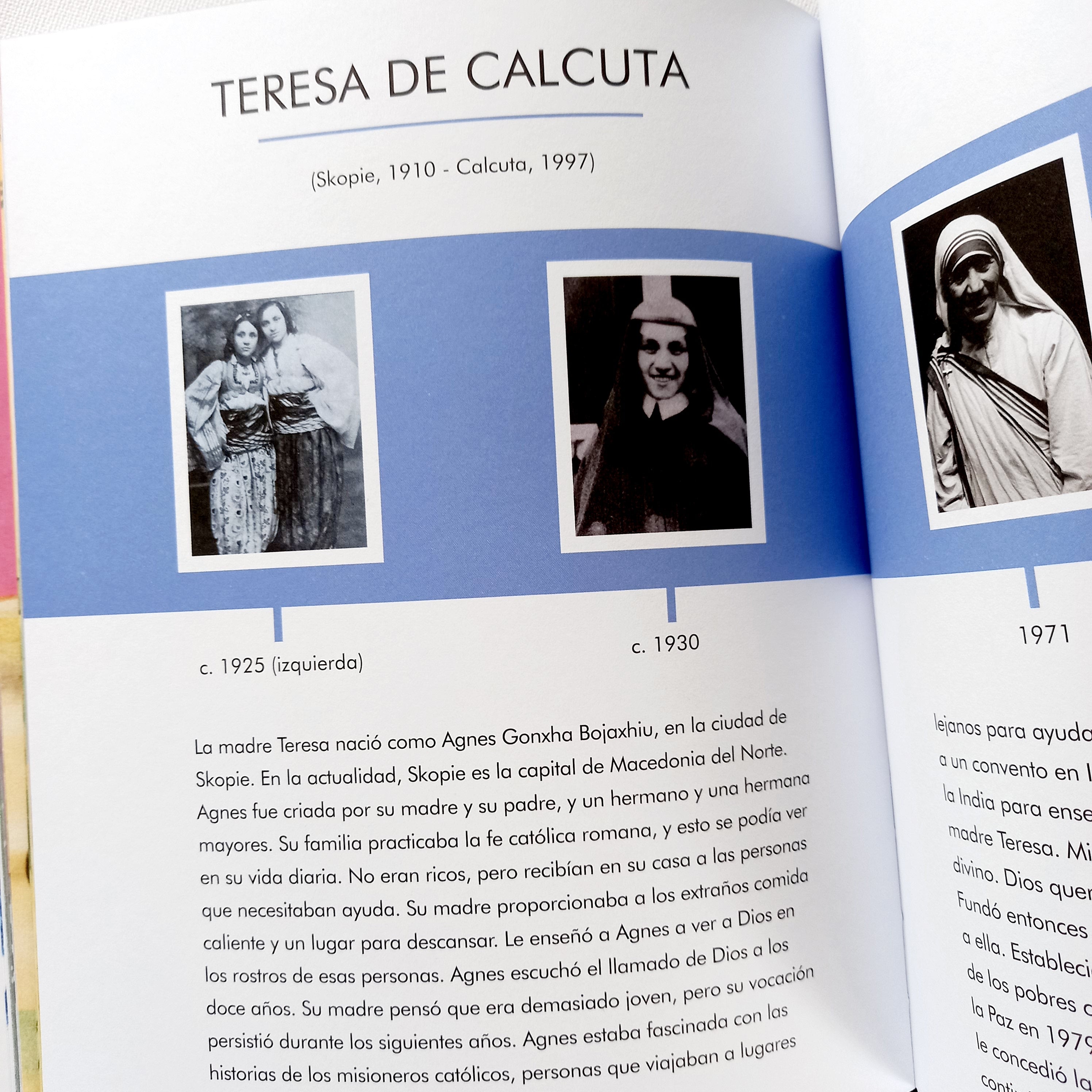 Teresa de Calcuta. Pequeña y grande Teresa de Calcuta. Pequeña y grande